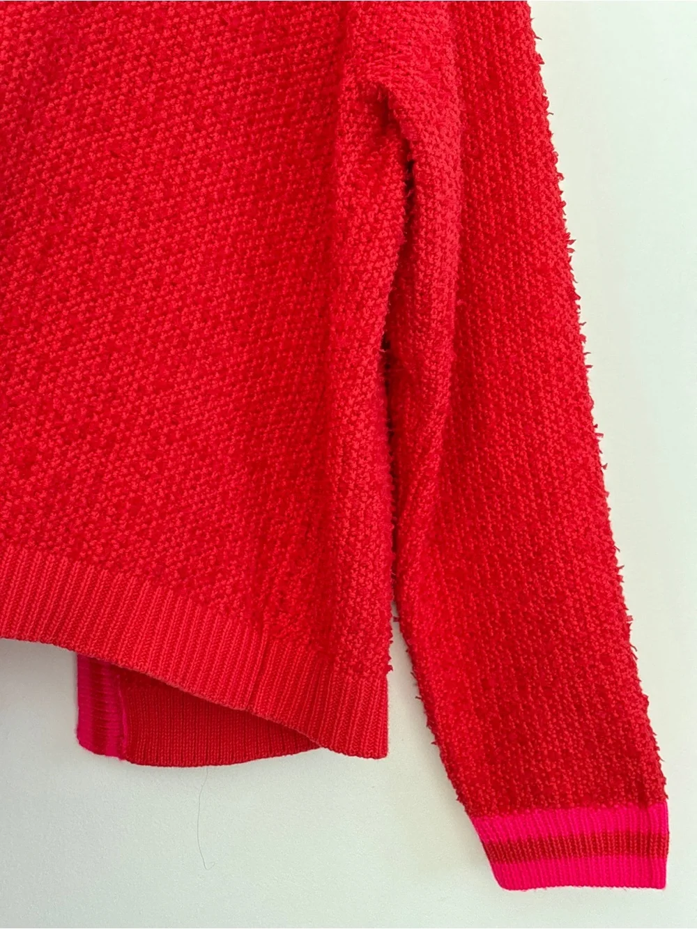 Lilly Pulitzer Nalayna Bouclé Cardigan Size XL Fuzzy Preppy Pocket Cozy Layering